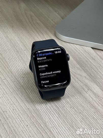 Apple Watch SE 44mm Space / Акб 99, Гарантия
