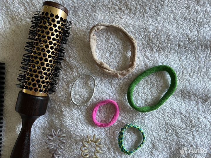 Расчески и резинки пакетом