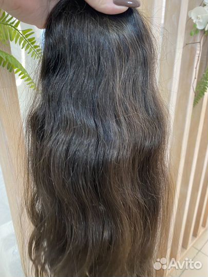 Натуральные волосы для наращивания 50-55 см