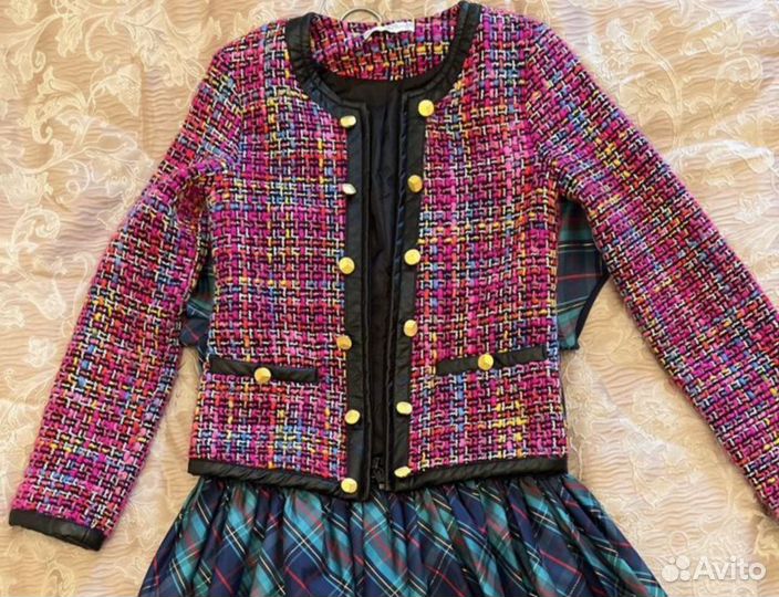 Пиджак жакет для девочки 140