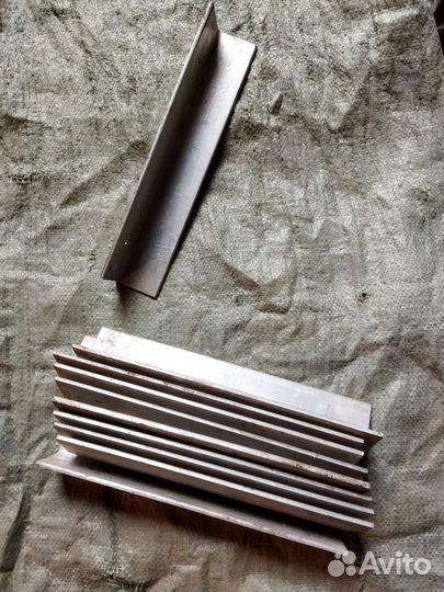 Уголок45 на45, длина260мм алюминий толщина6мм