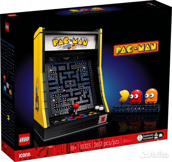 Игровой автомат pacman lego