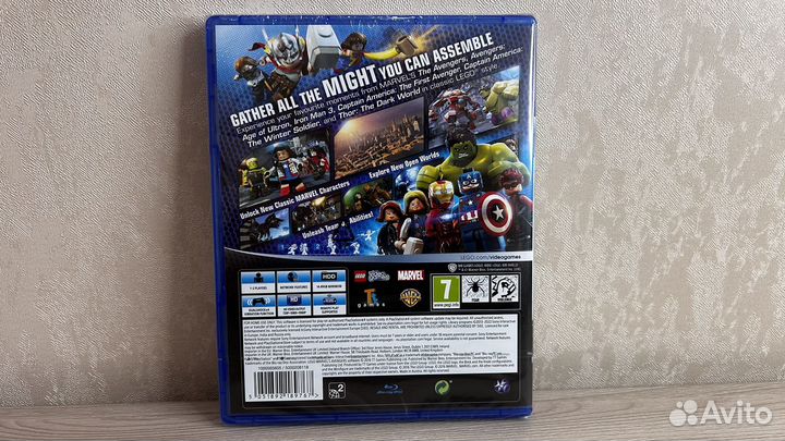 Lego marvel avengers ps4 Новый диск