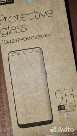 Samsung Galaxy J6 стекло и чехол