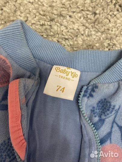 Комбинезон на флисе 74