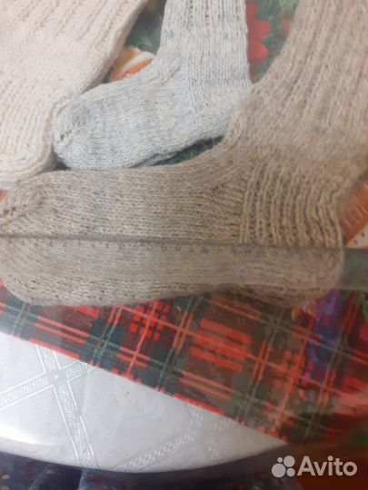 Носки из овечей шерсти