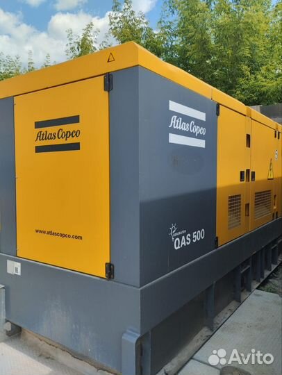 Генератора atlas copco QAS 500