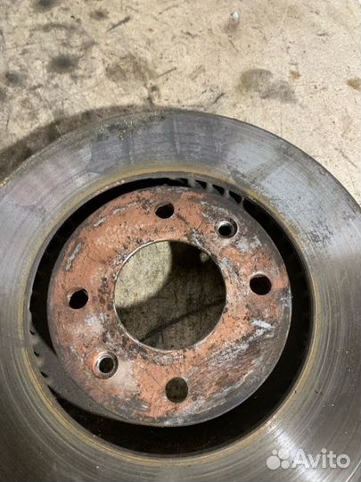 Диски тормозные передние Citroen C4 B7 EP6C 2012