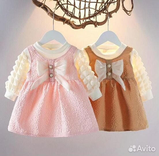 Платье для девочки 74 80 новое