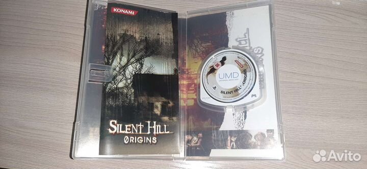 Диск Silent Hill origons psp
