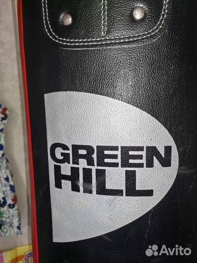 Боксерский мешок / груша green hill 47 кг кожа