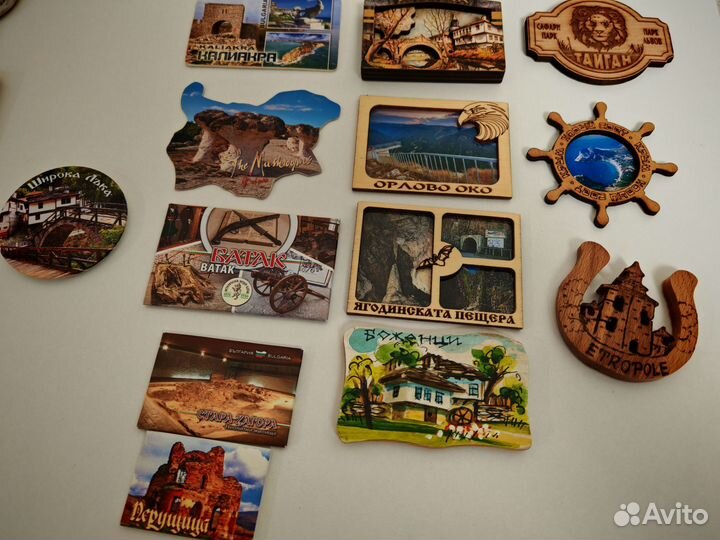 Магниты сувенирные на холодильник