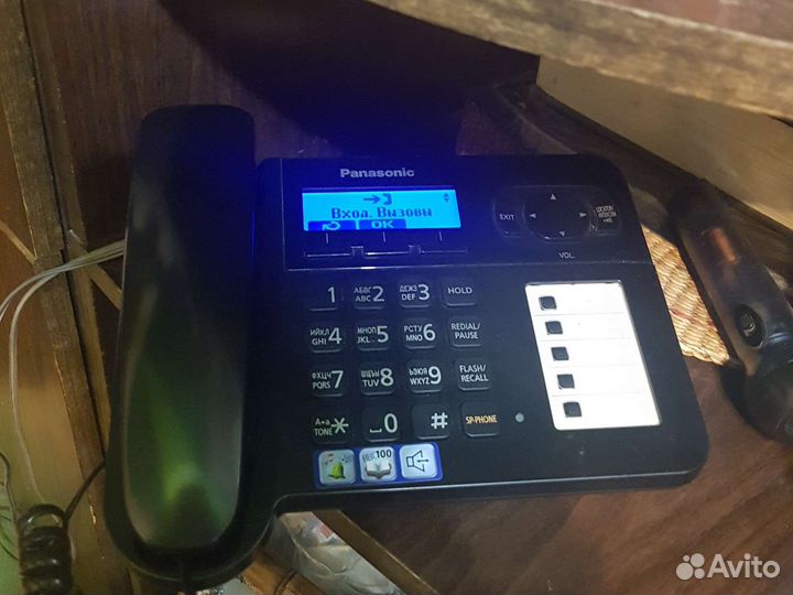 Мини атс с трубкой Panaconic KX-tca151rut