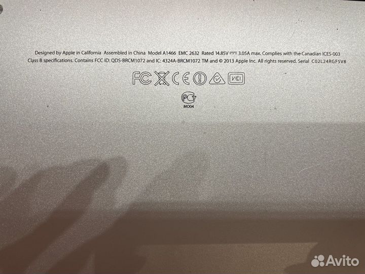 Apple MacBook Air 2013