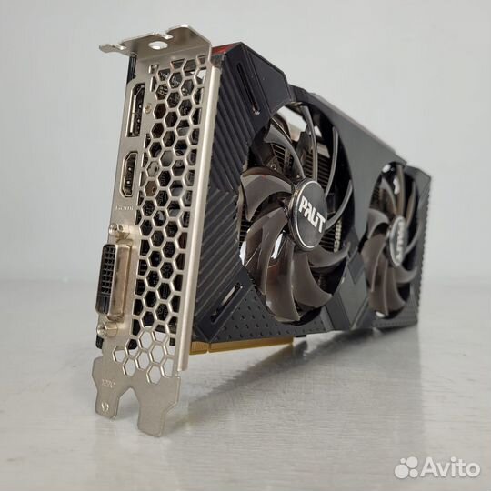 Видеокарта palit geforce RTX2060 super dual 8Гб