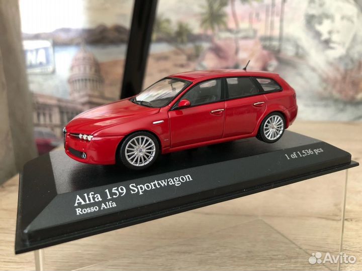 Alfa Romeo 159 1:43 Minichamps 1/43