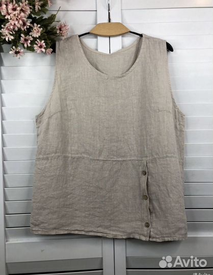 Майка женская,лён