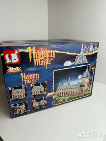 Конструктор Harry Potter Замок Хогвартс 4 в 1