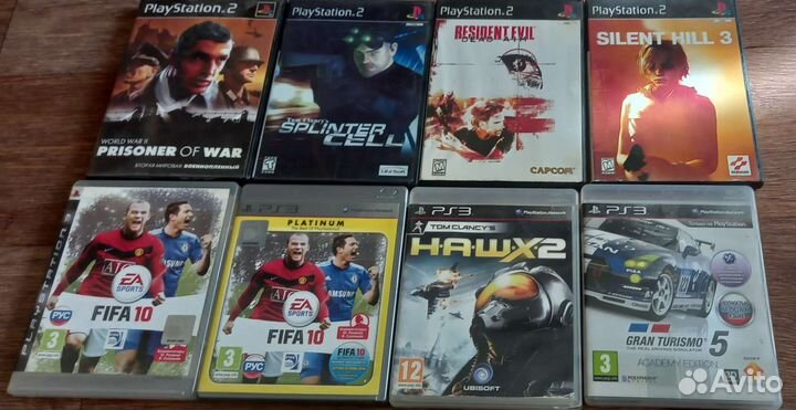Игры на ps 2, ps 3