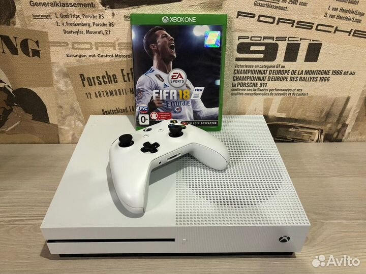 X-Box One S 500gb + Fifa 18, Trade-In