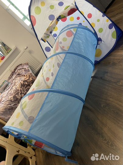 Игровой тоннель с палаткой