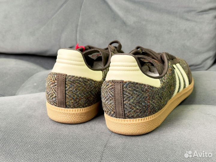 Кроссовки муские Adidas Samba Dark Brown Оригинал