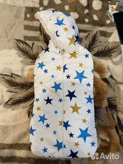 Конверт на выписку зимний