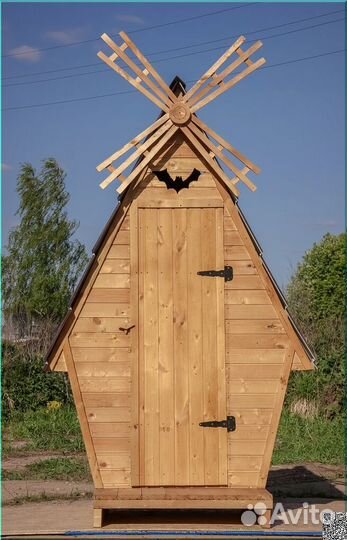 Дачный туалет с установкой HAT111