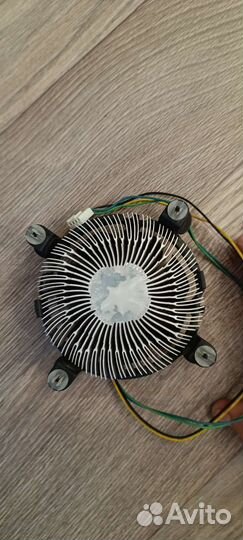 Кулер процеccорный intel донар