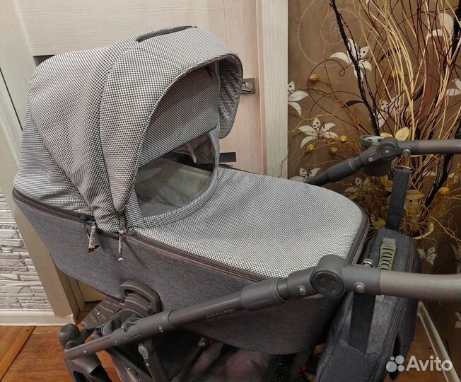 Коляска Adamex Reggio 3в1 или 2в1 grey