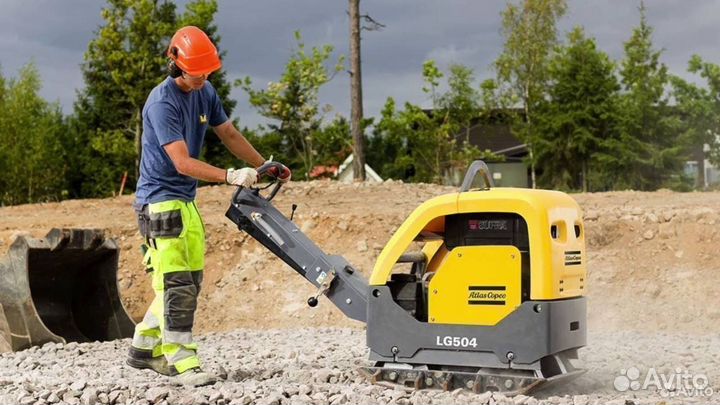 Реверсивная виброплита Husqvarna