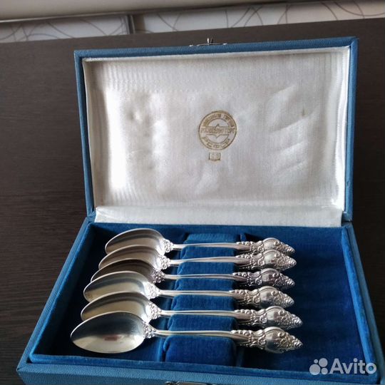 Ложки кофейные мельхиоровые