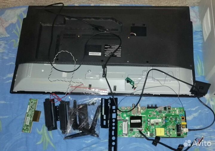 Запчасти от телевизора Haier модель le32k6500sa