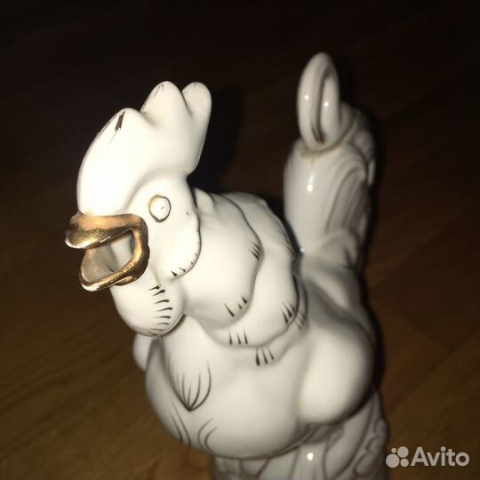 Фарфоровые статуэтки СССР Лфз Петух