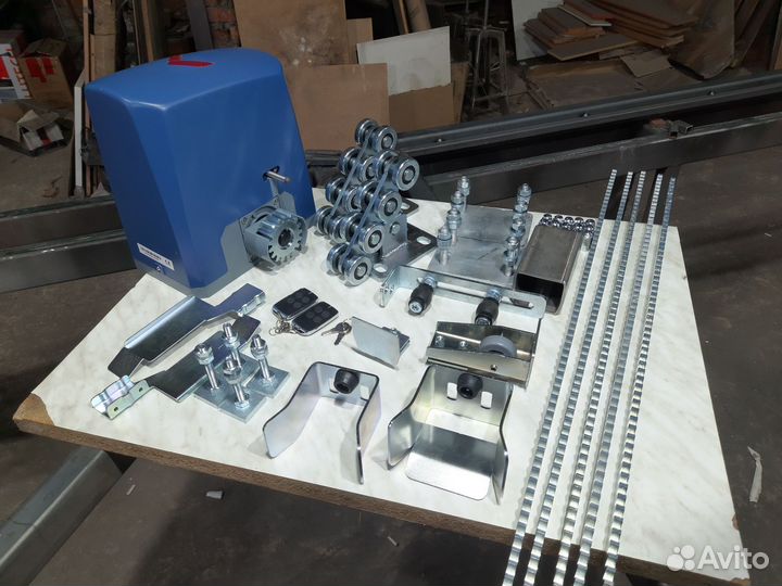 Комплект для откатных ворот с автоматикой