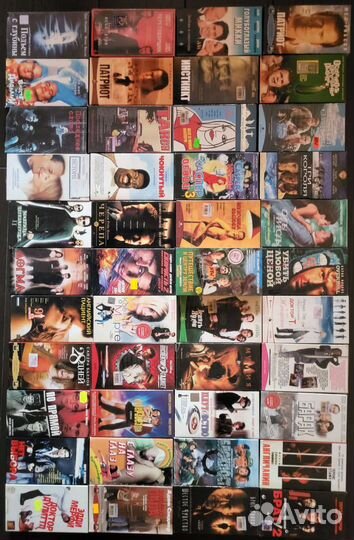 Видеокассеты VHS фильмы