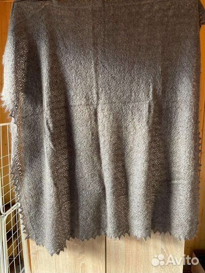 Пуховый платок шаль паутинка