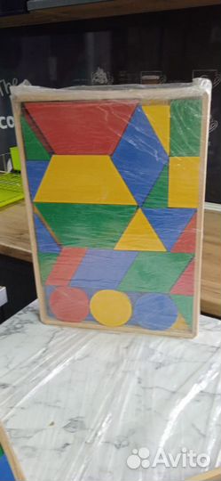 Мозаика геометрическая 101дет