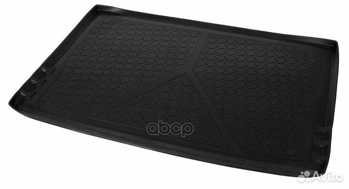 Коврик багажника Skoda Yeti черный полиуретан R