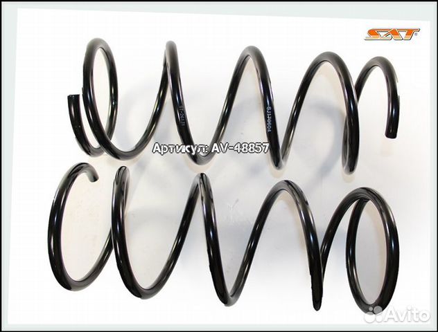 Комплект пружин 2шт передние toyota caldina corona