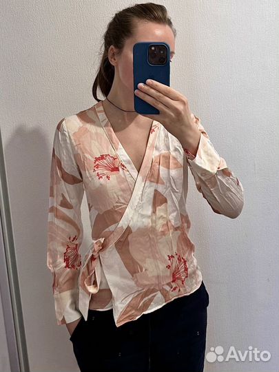 Блуза Massimo dutti, Жакет Zara, кофта Mango