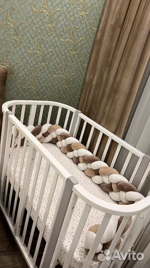 Бортик косичка