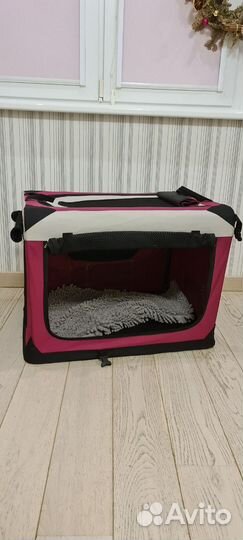 Переноска Ferplast 70x52x52см складная