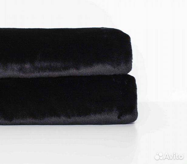 Плед меховой black ruby