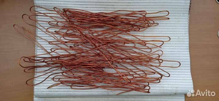 Медная проволока новая толстая.Диаметр 3.4 мм.ссср