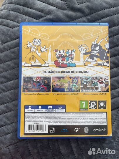 Cuphead ps4 диск