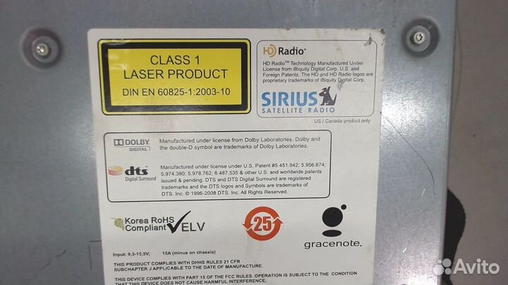 Магнитола BMW 7 F01, 2011