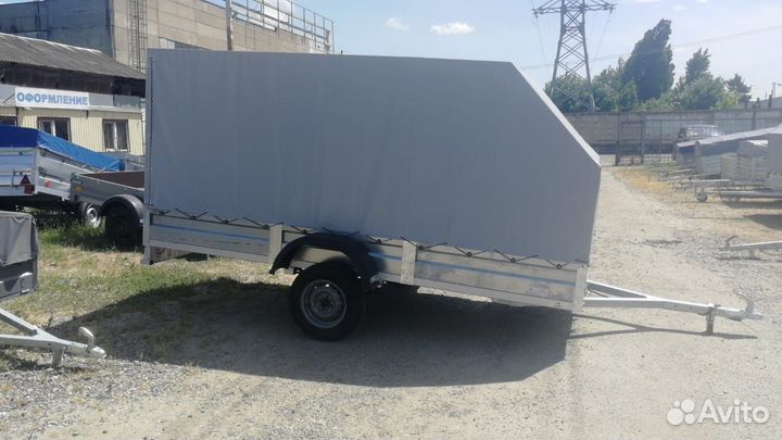 Прицеп Титан 3515 с высоким тентом