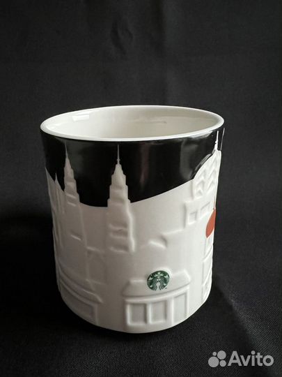 Кружка Starbucks relief большая коллекционная