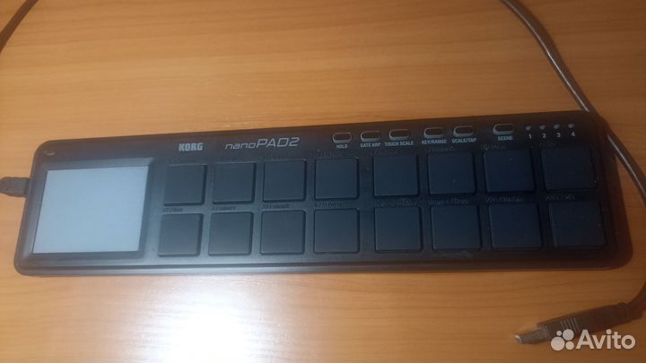 Миди контроллер Korg nanopad 2-BK